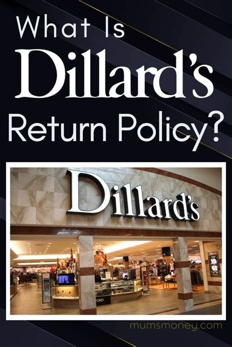 dillard's return policy on clearance items|dillard's return policy printable.